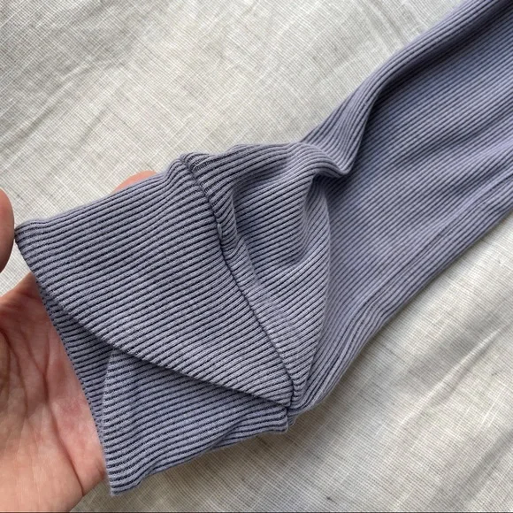 Gymshark Slounge Ribbon Joggers Pants in Steel Blue Marl XS - Picture 5 of 8